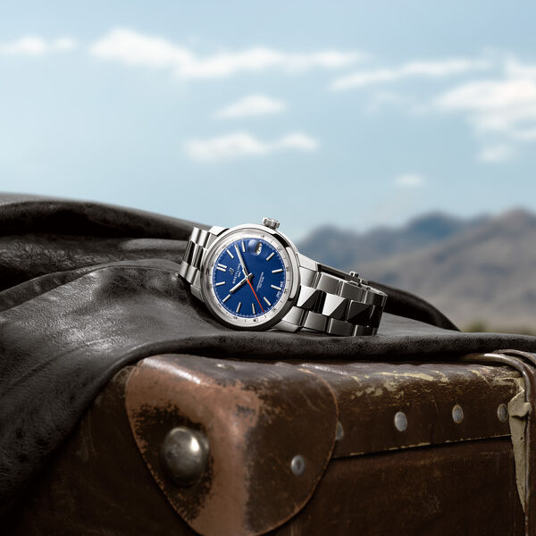 Top Time 38 mm automatique en acier inoxydable